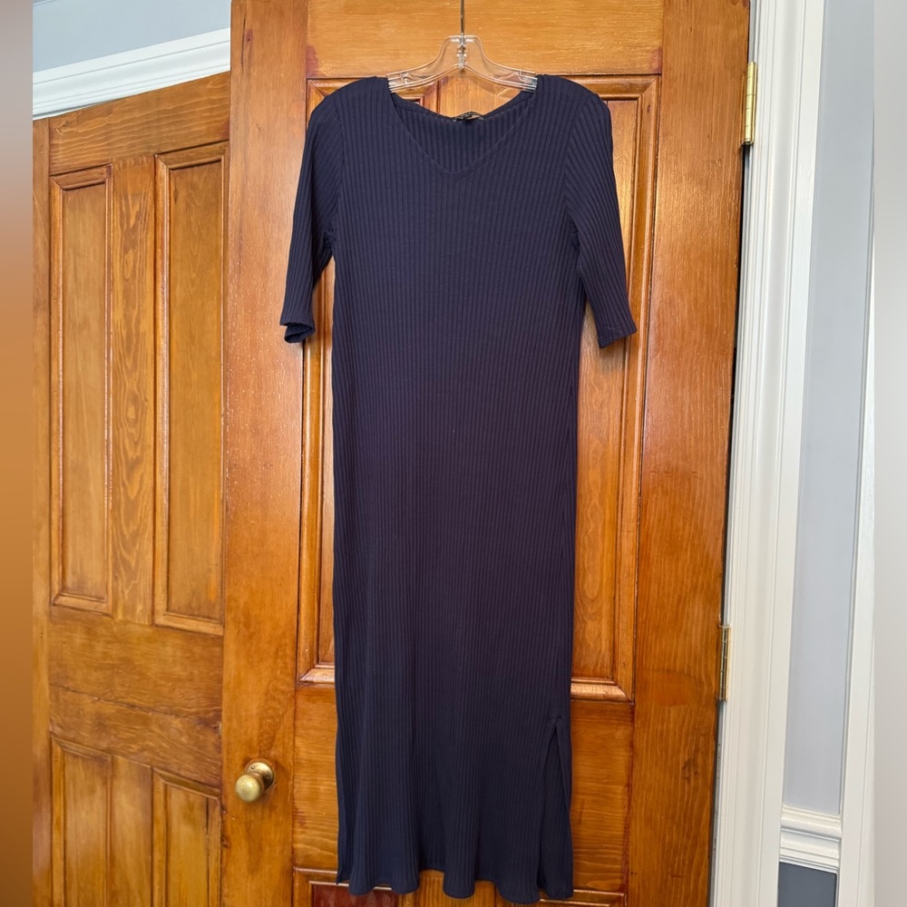 Eileen fisher ribbed sweater dress